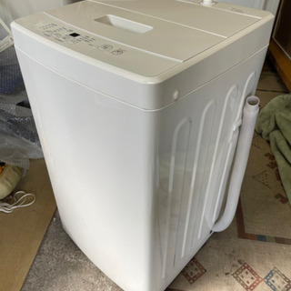 【リサイクルサービス八光　田上店　安心の3か月保証　配達設置ok】無印良品　電気洗濯機・５ｋｇ ＭＪ‐Ｗ５０Ａ