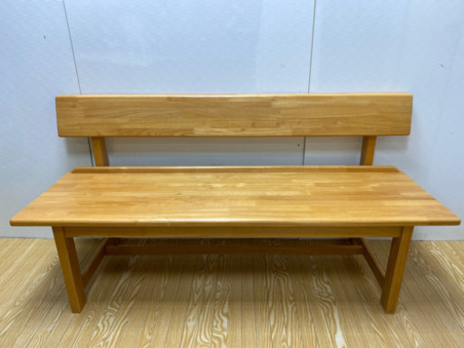 stp-0986　木製ベンチ　幅142　ベンチ　ベンチスツール　イス　いす　椅子　ベンチシート　シンプル　ナチュラル　木製　木目