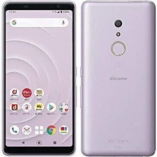 送料無料】docomoSIMロック解除済 arrows Be4 F-41A Purple