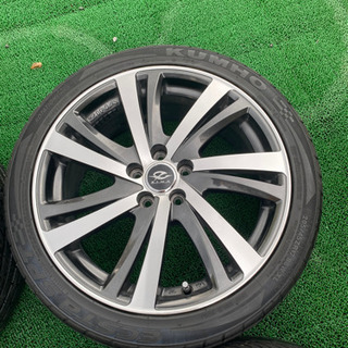 売り尽くし最終値下げ★ZINA【17インチ夏タイヤ付きホイール4本セット】