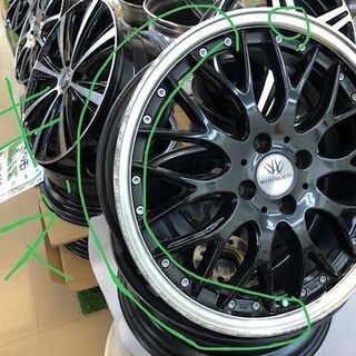 工賃コミコミ】17インチ コンパクトカー用 アルミホイール アクア 