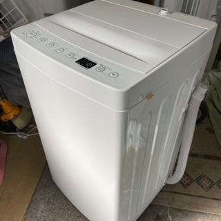 【リサイクルサービス八光　田上店　安心の3か月保証　配達設置ok】AT-WM45B-WH 全自動洗濯機 ホワイト [洗濯4.5kg /乾燥機能無 /上開き8