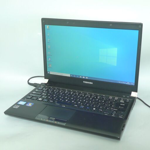 送料無料 1台限定 ノートパソコン 中古動作良品 13.3型 東芝 R731/C 第2世代Core i5 4GB 250G 無線LAN DVDRW Windows10 LibreOffice