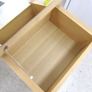 無印良品 ドレッサー タモ材 スツール付き鏡台/デスク 良品計画