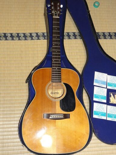 THE　BEST　QUALITY　GUITAR　Morris　Model　No.　FD-13　１９７４年？　傷等あり　ケース付き　弦、他パーツ？　ジャンク品として出品