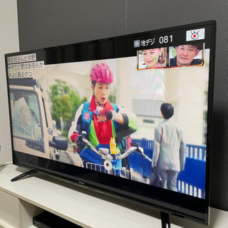 本日終了！ハイセンス 49V テレビ 外付けHDD&fire stick付き-ive スタジャン Mサイズ show what i have