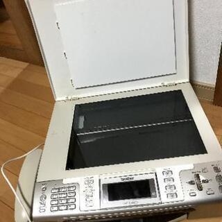 【ネット決済・配送可】Brother インクジェットFAX複合機  