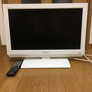 東芝　REGZA   液晶カラーテレビ　22V