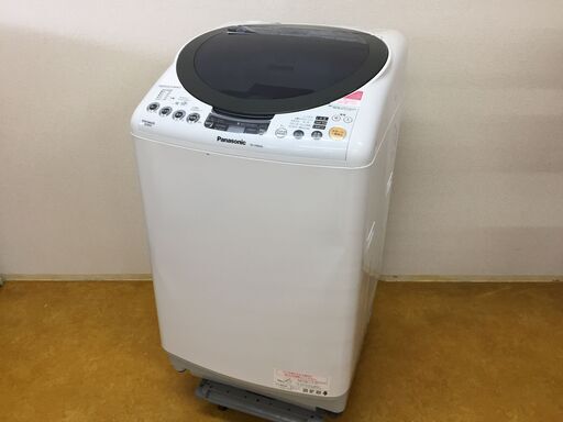 パナソニック タテ型 洗濯 乾燥機 NA-FR80H6 容量たっぷり8kg