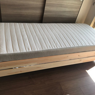 IKEA セミシングルベッド2セット【取引決定】 − 千葉県