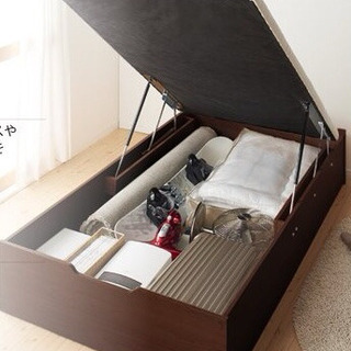 イギリス製　ポップアップ　ベッド　と　高級マットレス　（ダブルサイズ）British pop-up bed and luxury mattress (double size)