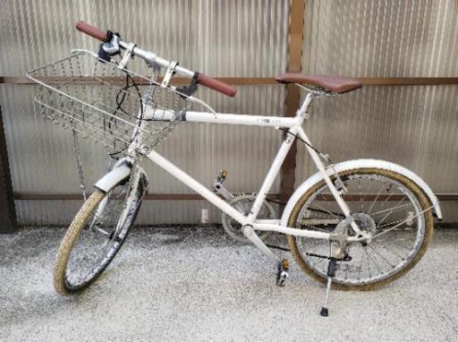 Asahi クロスバイク ミニベロ Sce6 インチ 便利な前カゴ付き テオ 藤森のクロスバイクの中古あげます 譲ります ジモティーで不用品の処分