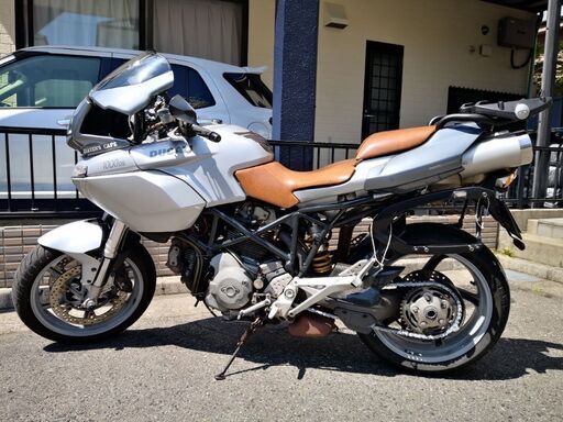 DUCATI ムルチストラーダ2004年式46000km 車検2022年9月、グレーツートン、パニア\u0026トップケース▪ETC 付き