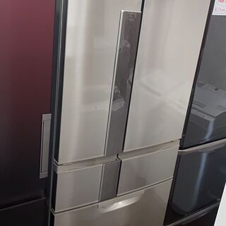 66000-50000値下げしました！13年三菱525L 6ドア冷蔵庫