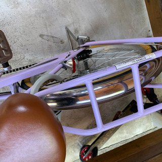 20インチ 子供用自転車 a.n.design works うす紫