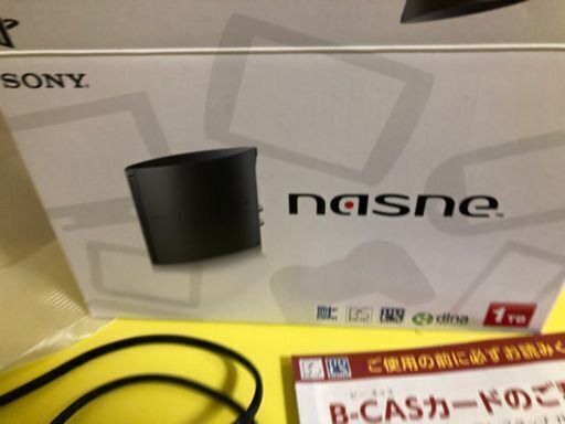 受付終了　値下げ再出品　SONY nasne CUHJ-15004 1TB ナスネ 動作確認済み　Buffalo版発売記念