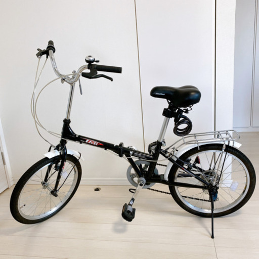 【取引終了】Shine Wood 20インチ 折りたたみ自転車 6段変速