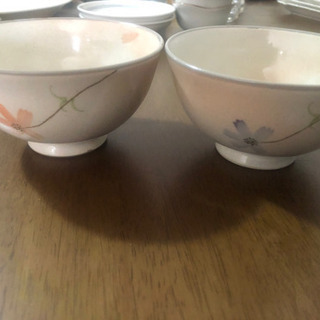 【日にち限定】お花の茶碗