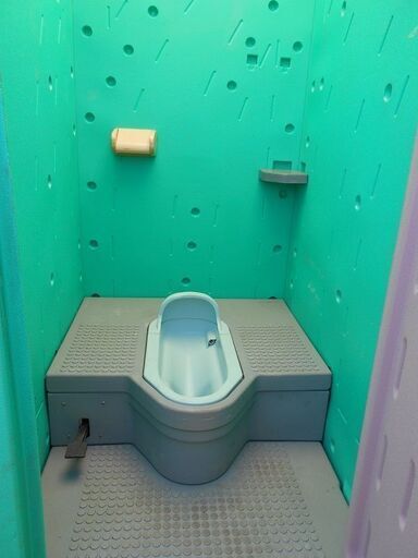 【完売御礼】仮設トイレ　和式タイプ 完売御礼】仮設トイレ 和式タイプ