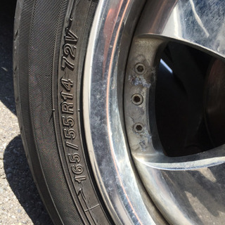 車のパーツ ハイゼットにて使用しておりましたホイールになります。