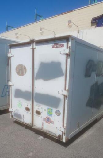 【香取市山之辺】【横スライド扉付き】【3t車でも配送可】中古コンテナ 長さ約360cm×幅178cm×高さ200cmくらい 配送可 No.N-4