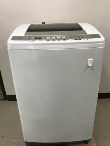 取引場所　南観音　A 2104-151 AQUA 全自動電気洗濯機　AQW-V700D ホワイト