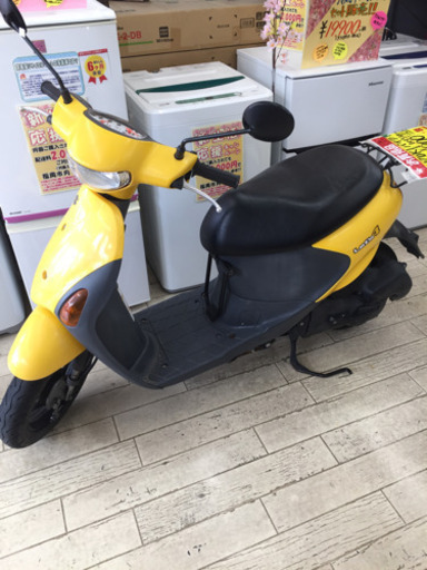 4/15  【綺麗中古】SUZUKI バイク  FI  lets4  4サイクル  イエロー