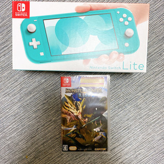 Nintendo Switch - 【即日発送】新品未使用　ニンテンドースイッチ　ライト　モンハンセット 新品未使用 ニンテンドースイッチ ライト モンハンセット 【公式通販】