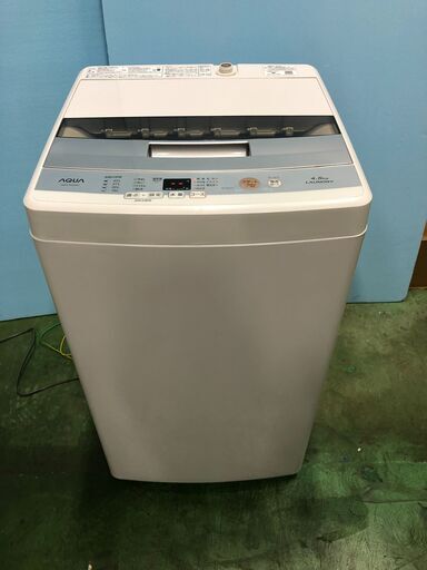 AQUA アクア 全自動電気洗濯機 4.5kg AQW-S45E 2018年製