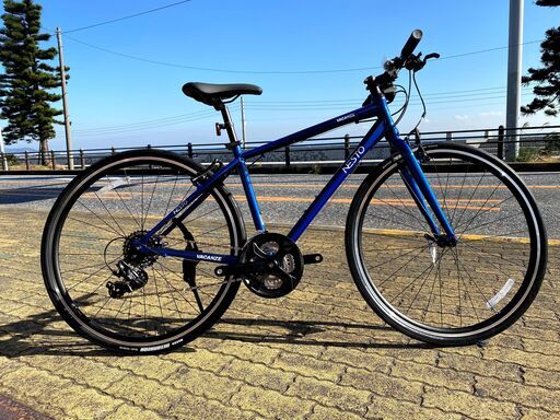 【新品】クロスバイク（適応身長170～185cm）ネストバカンゼ1・トーンブルー