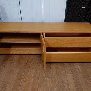 h無印良品 スタッキングキャビネット オーク材 カスタム品 MUJI AV