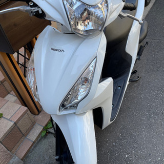 低走行　ホンダDio110 白　走行良好！点検済