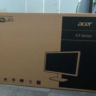 PCディスプレイ　acer KA240H（新品未使用/２台）