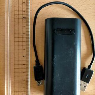 エレコム/中古モバイルバッテリー&USB充電コード