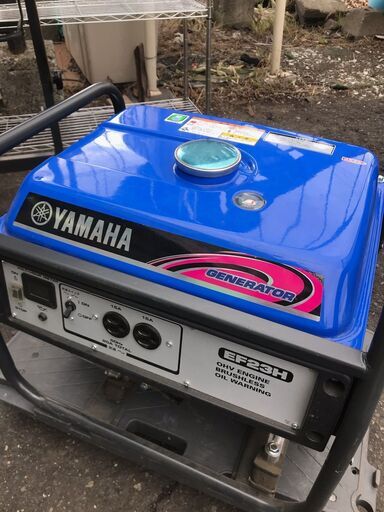 YAMAHA エンジン 発電機 EF23H（中古 ヤマハ ガソリンエンジン