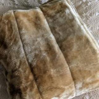 【0円】毛布 敷きパッド ダブルサイズ