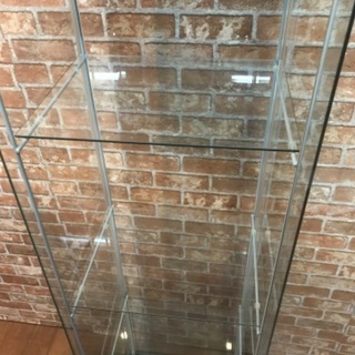 Amazon.co.jp: ＩＫＥＡ/イケア DETOLF/デトルフ ガラス扉キャビネット43x163 cm ホワイト 203.540.43 :  ホーム＆キッチン