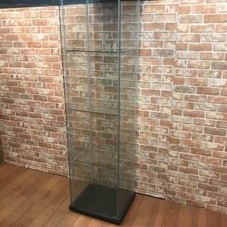 IKEA イケア DETOLF デトルフ ガラスショーケース ガラス扉 ...