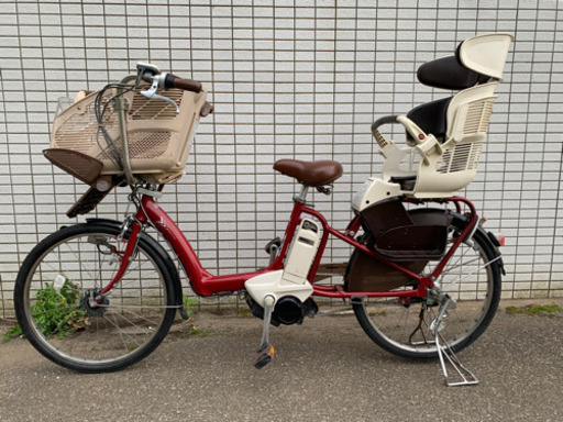 ブリジストン　アンジェリーノ　前後子供乗せ　新基準　電動アシスト自転車