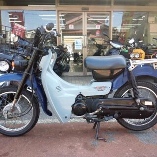 NO.3769 バーディー50 セル付き 4サイクルエンジン 3速 ブルー
