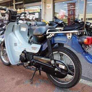 NO.3769 バーディー50 セル付き 4サイクルエンジン 3速 ブルー ☆彡