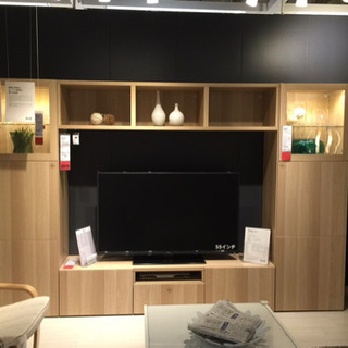 IKEA ベストー　リビング壁面収納　テレビ台　セット　5月　北欧