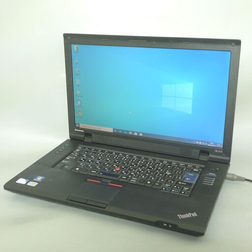 送料無料 1台限定 ノートパソコン 中古良品 15.6型 Lenovo SL510 Celeron 4GB 250G DVDマルチ Windows10 LibreOffice 初心者向け