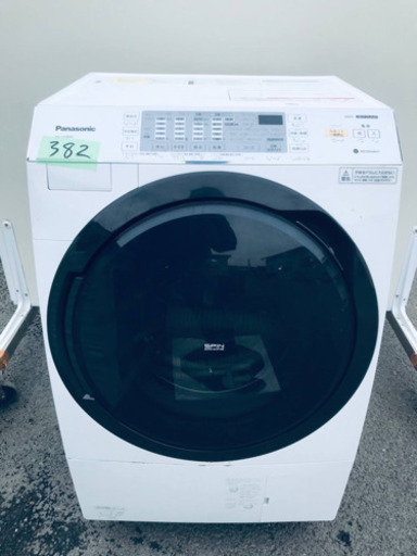 ‼️ドラム式入荷‼️10.0kg‼️2018年製✨382番 Panasonic✨ドラム式電気洗濯乾燥機✨NA-VX3800L‼️