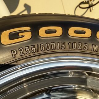 商談中】グッカーズ 15インチ 10J BFGoodrich 255/60R15 2本
