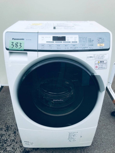 ‼️ドラム式入荷‼️✨乾燥機能付き✨383番 Panasonic✨ドラム式電気洗濯乾燥機✨NA-VD100L‼️