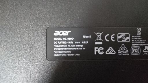 現役最強クラス！ハイスペノートパソコン AN515-55-A76Y5T 