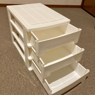 3段BOX(小物用サイズ) 乳白色 ニトリ
