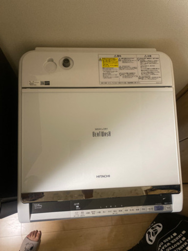 【値下げ】HITACHI 洗濯乾燥機　12/6kg 2018年製