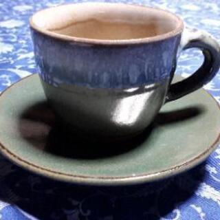 陶器　コーヒーカップ　5客セット